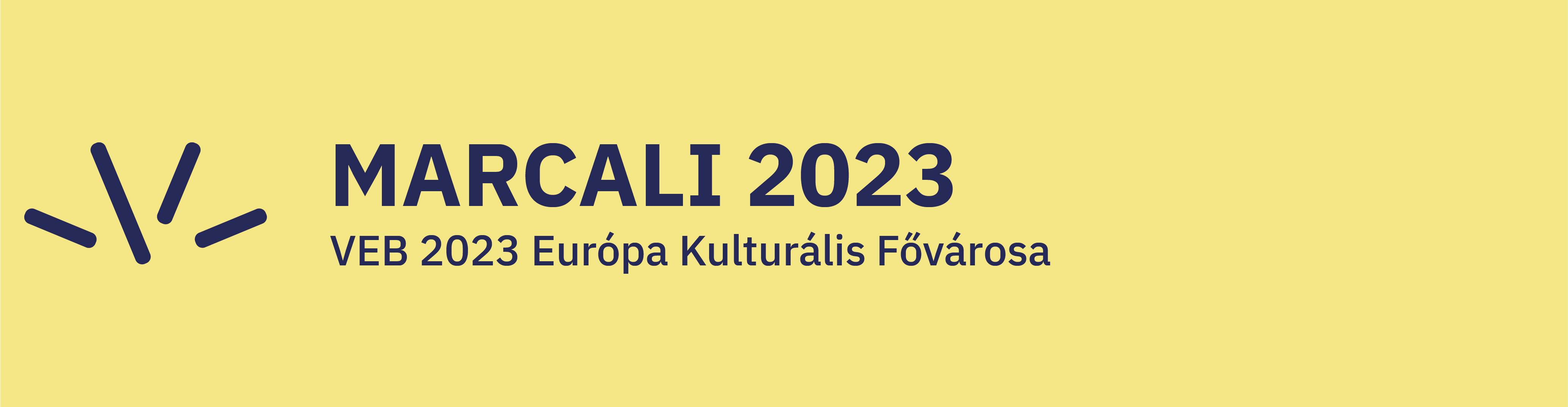 Marcali 2023 Európa Kulturális Főváros logoja