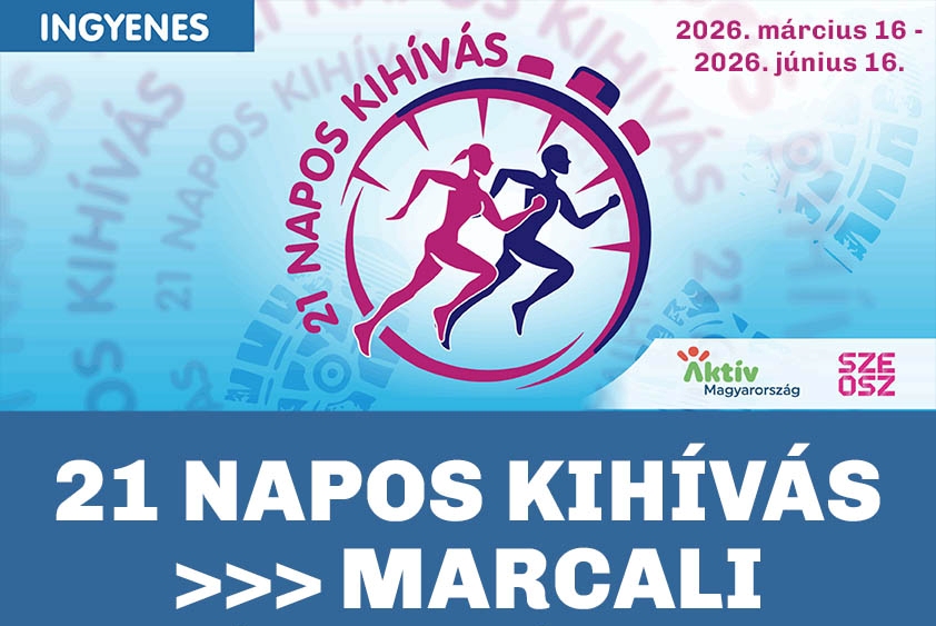 Hétfőtől ismét indul a 21 napos kihívás