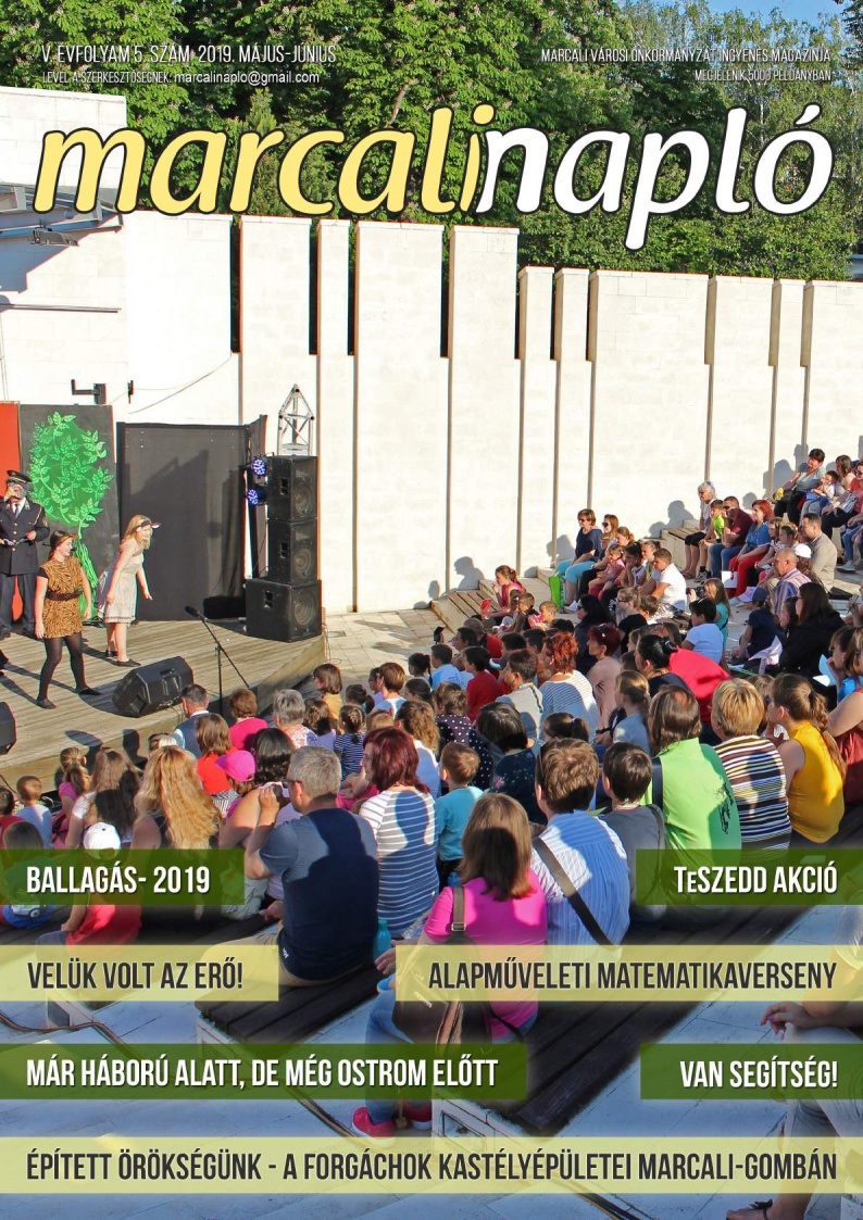 Marcali Napló 2019.05 oldalpárok