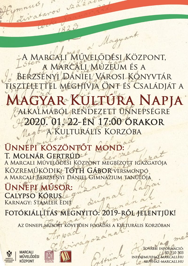 Magyar kultura napja 2020 web